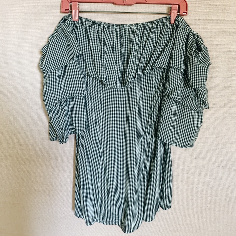 american eagle off the shoulder dress